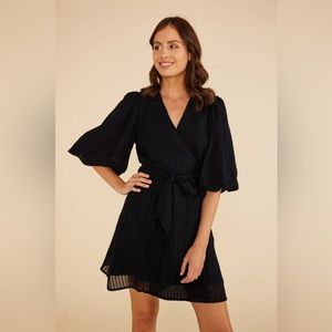 MINKPINK Lylah Wrap Mini Dress